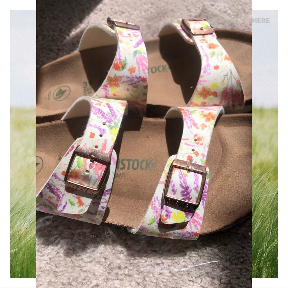 Birkenstock Sydney Rose Floral Sandal